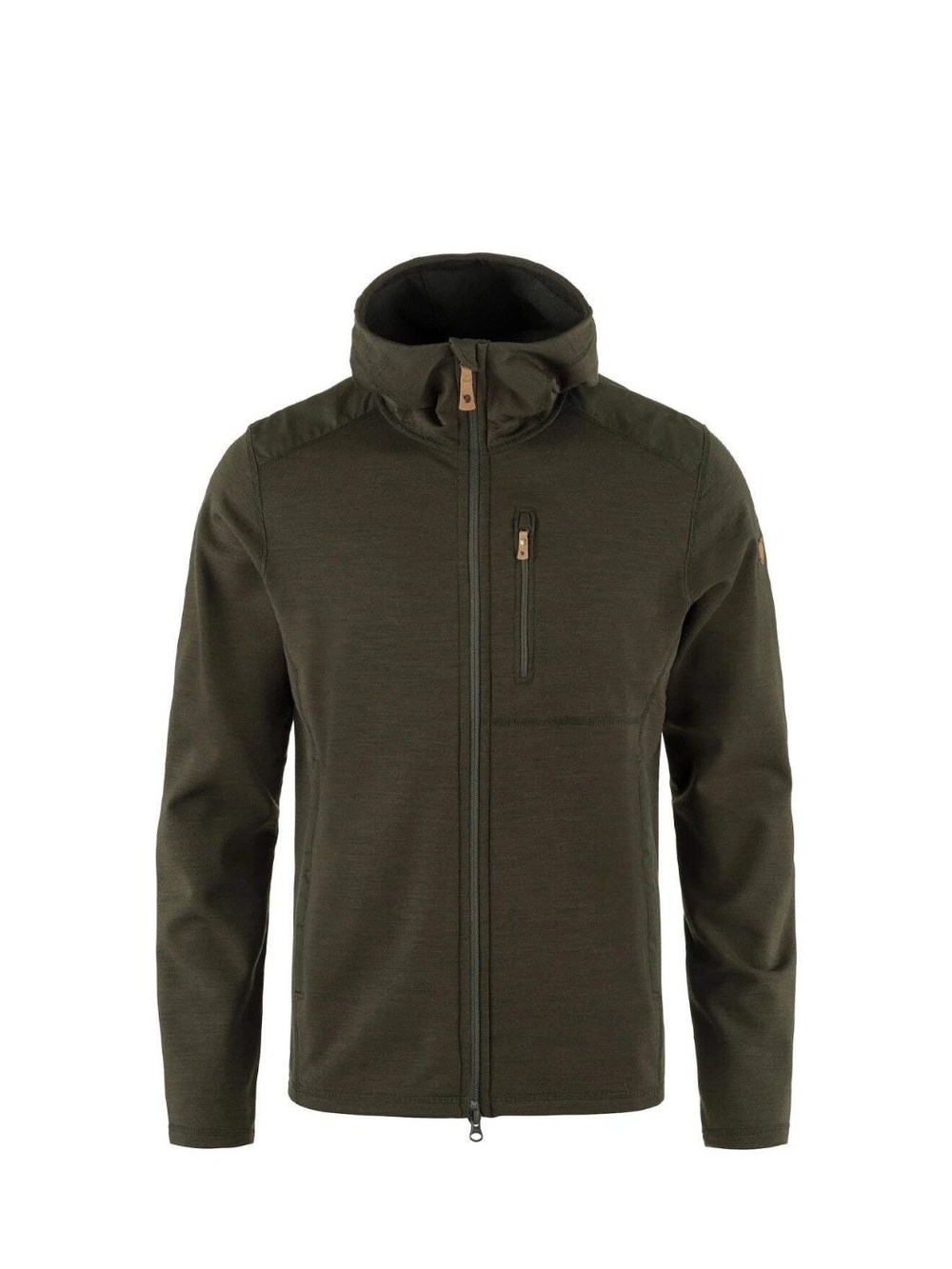 Fjallraven Keb Fleece Hoodie Men's Jacket, Deep Forest, Large